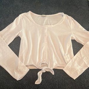 Cotton:on long sleeve tie shirt size: s